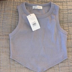 American Threads Crop Tank